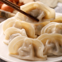 三全灌汤猪肉荠菜菜水饺450g
