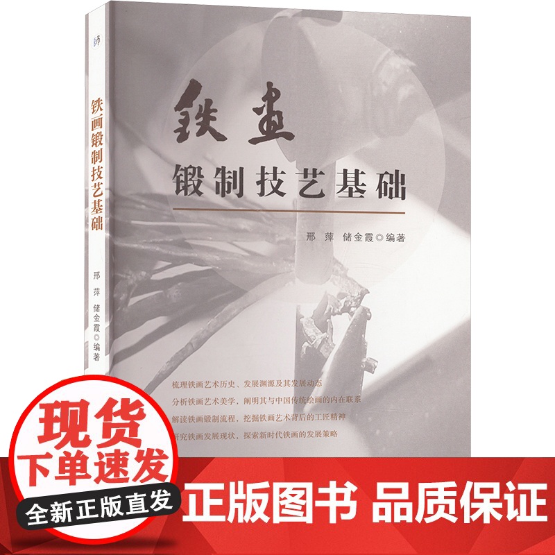 铁画锻制技艺基础 邢萍,储金霞 编 民间工艺 艺术 安徽师范大学出版社