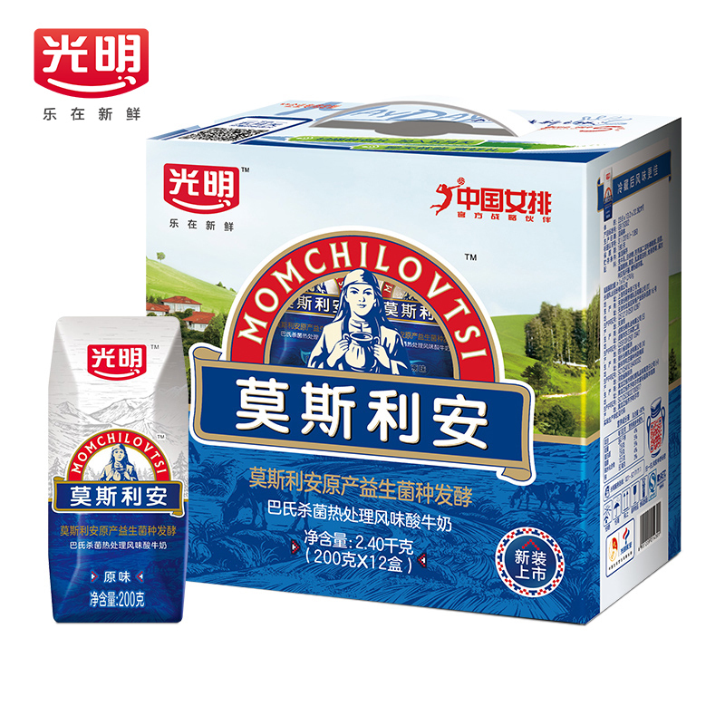 NBYH-光明莫斯利安酸奶200g*12盒