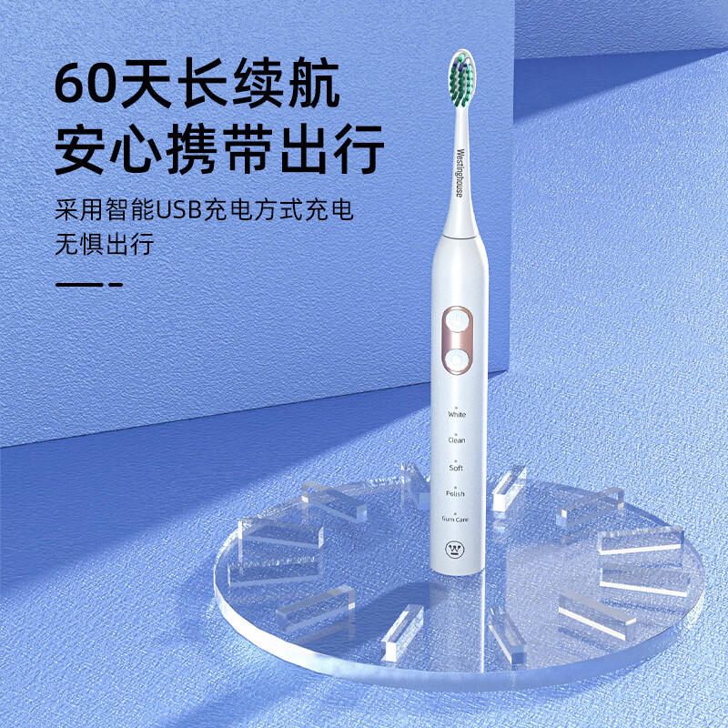 西屋(WESTINGHOUSE) G01个护按摩套装[筋膜枪MA25 电动牙刷WT-0503]高清大图