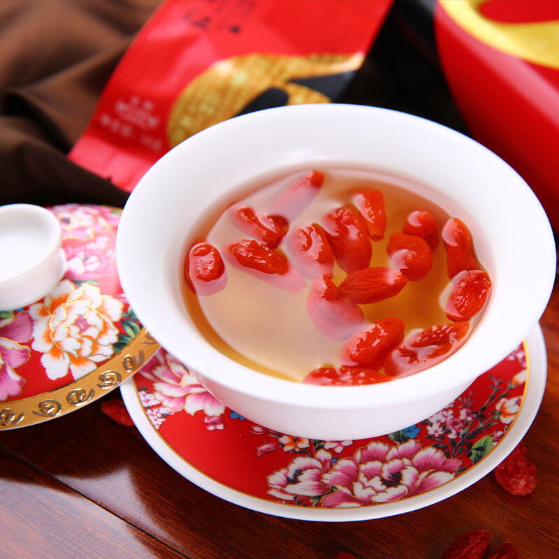 百瑞源(beryl) 六月红特优级枸杞 红枸杞340g礼盒 头茬免洗小袋装苟杞