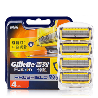 吉列（GILLETTE） 锋隐致护剃须刀男士刮胡刀锋速5刀片手动剃须手动剃须刀5层及以上 致护4刀头