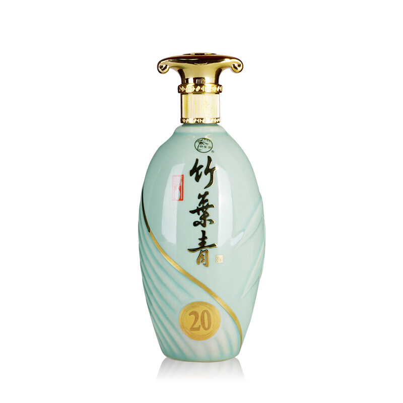 42°竹叶青酒青享20年( 500ml*6瓶 /箱)