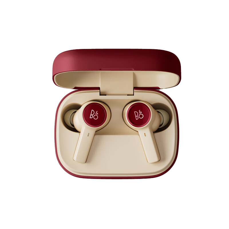 B&O Beoplay EX全新上市 主动降噪真无线蓝牙耳机 bo无线充电耳机 Lunar Red 霓裳红 新年款高清大图