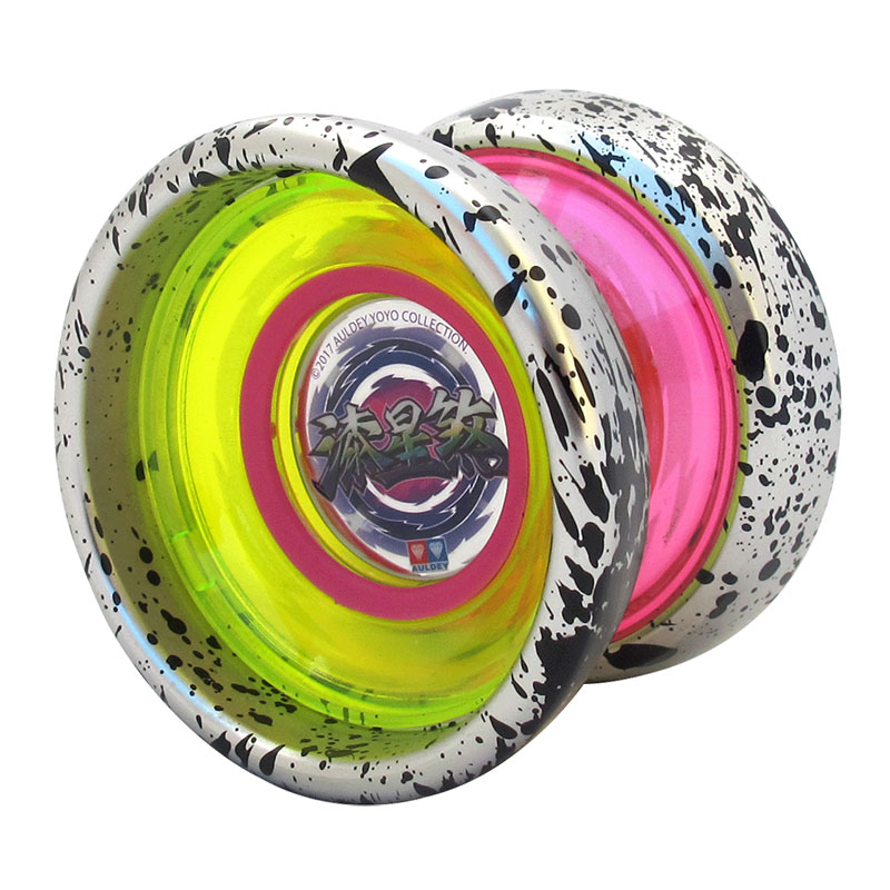 正版奥迪双钻漆星煞花式悠悠球火力少年王变形溜溜球677252参数