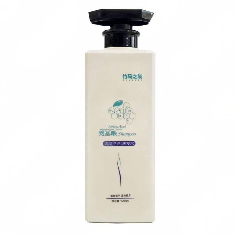 竹马之友洗发护发组合装清爽控油洗发乳500ml+氨基酸护发膏500ml/套高清大图