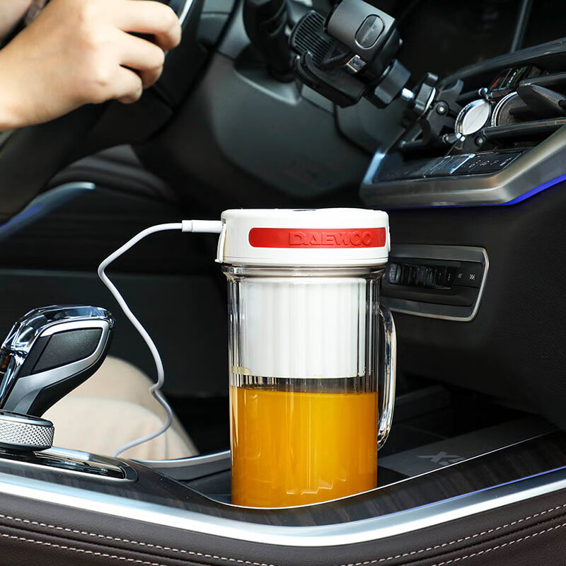 大宇(DAEWOO)榨汁杯家用小型随行电动便携式果汁杯 料理机DYLL-D30 升级版(彩邮外)高清大图