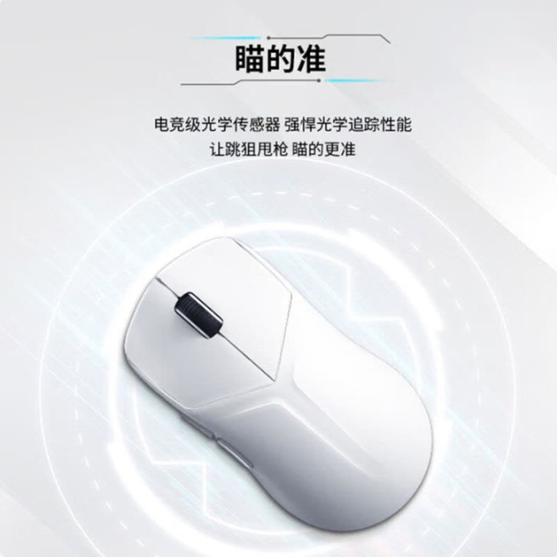 联想拯救者M6X双模 人体工学设计握姿稳Y9000P R9000P 2024 拯救者M6X[有线+2.4G无线]冰魄白图片