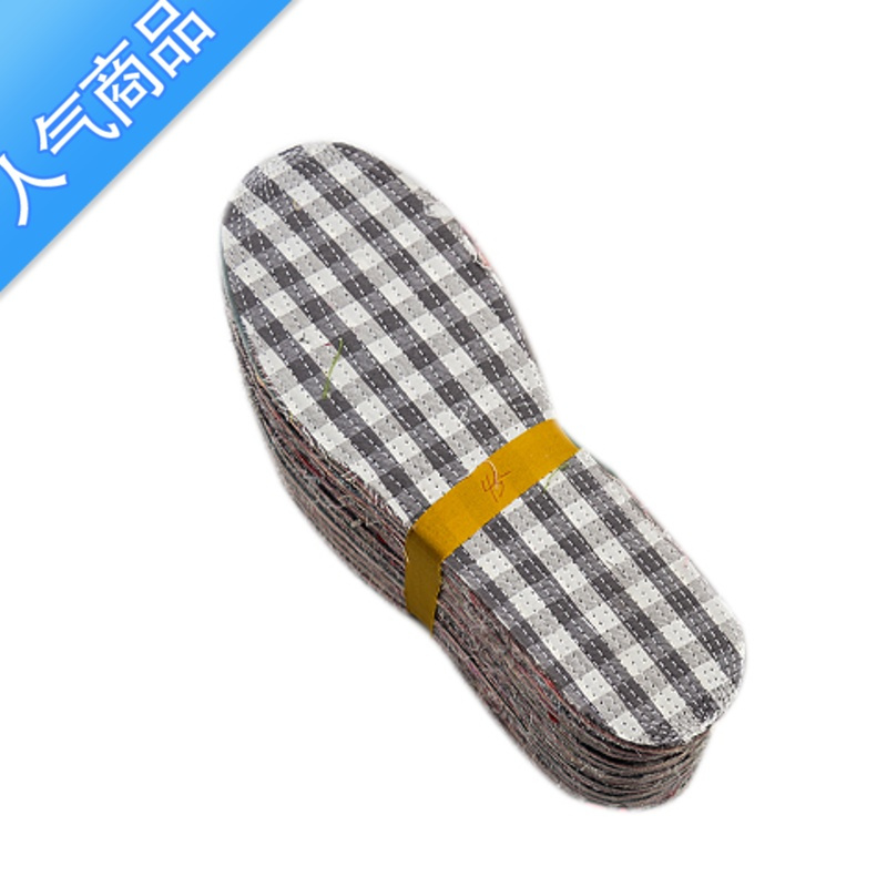 SUNTEK布吸透气汗男女手工鞋垫老粗布加厚防脚臭千层布鞋垫