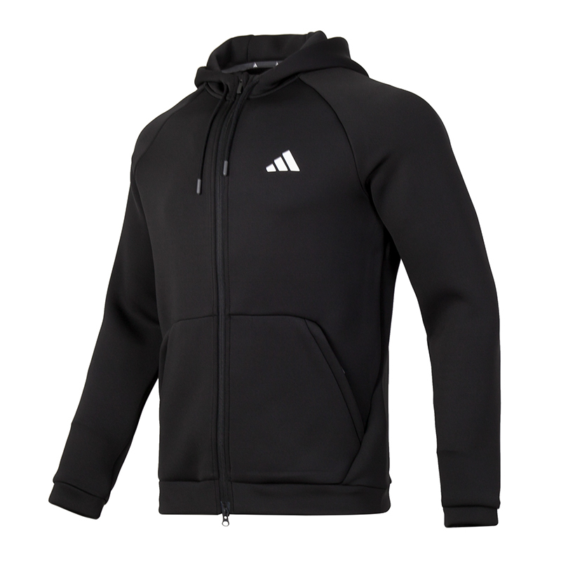 Adidas阿迪达斯男装新款运动服针织连帽夹克外套IX5706 ZP