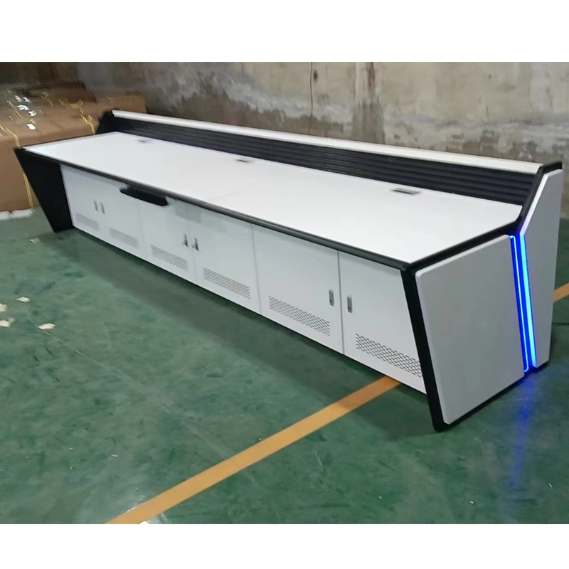 DXBG钢制简约办公桌多人操作台4250*900mm