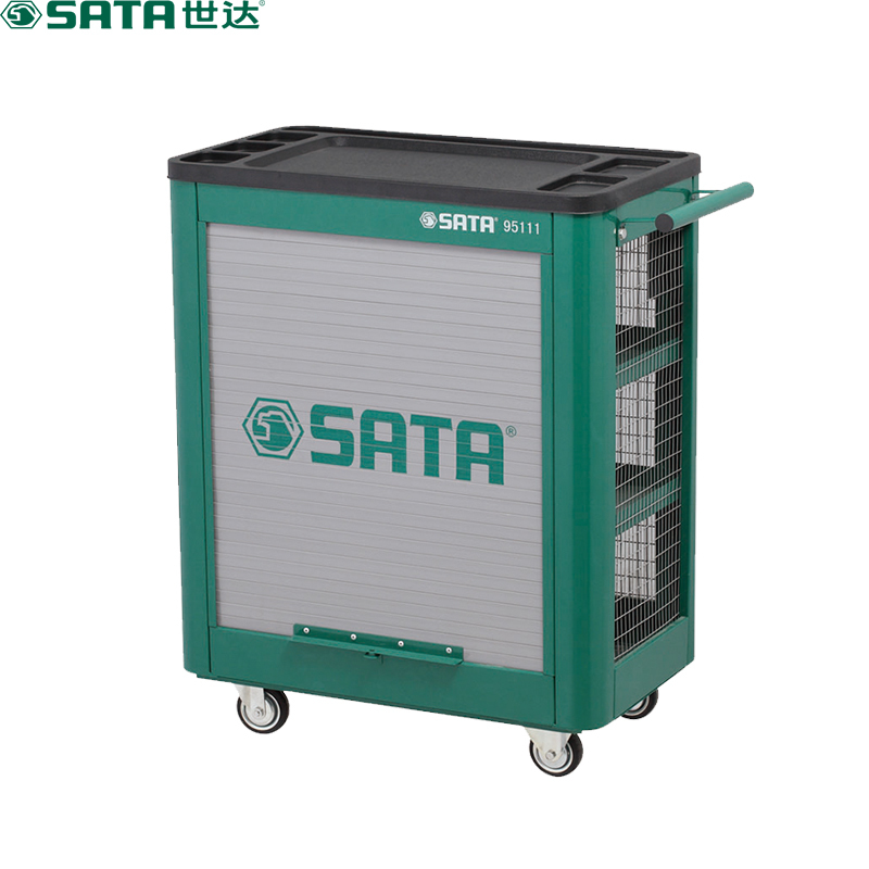 世达 SATA 95111 网式工具车 631*382*818mm高清大图