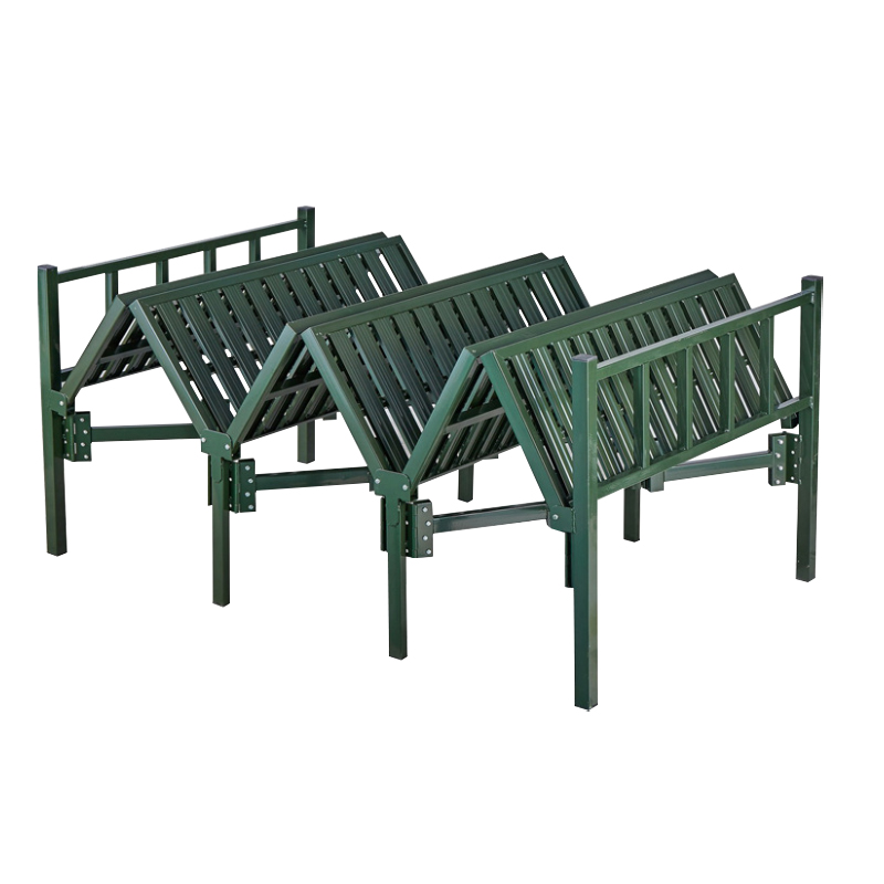 苏久顺六折行军床折叠床高清大图