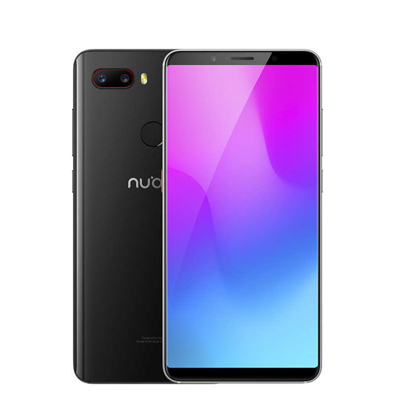 nubia努比亚z18mini全面屏智能手机双卡双待全网通4g智能游戏手机6gb