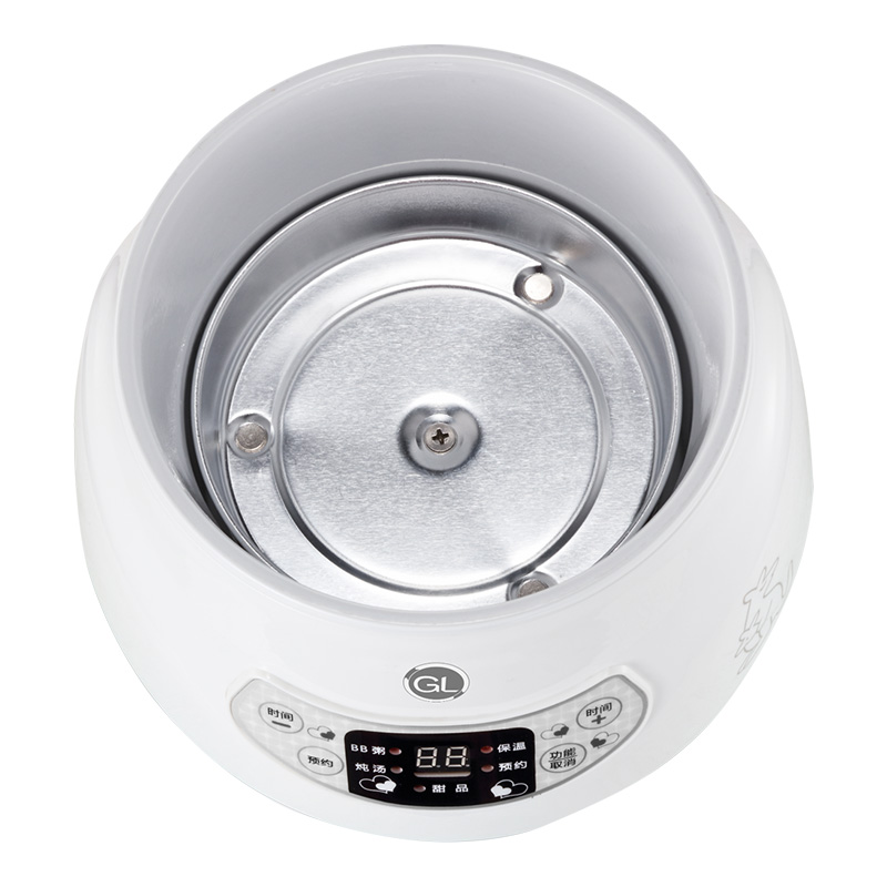 格朗bb煲婴儿电饭煲宝宝辅食锅全自动多功能电饭煲儿童煮粥锅 智能粥汤煲 GL YY-11高清大图