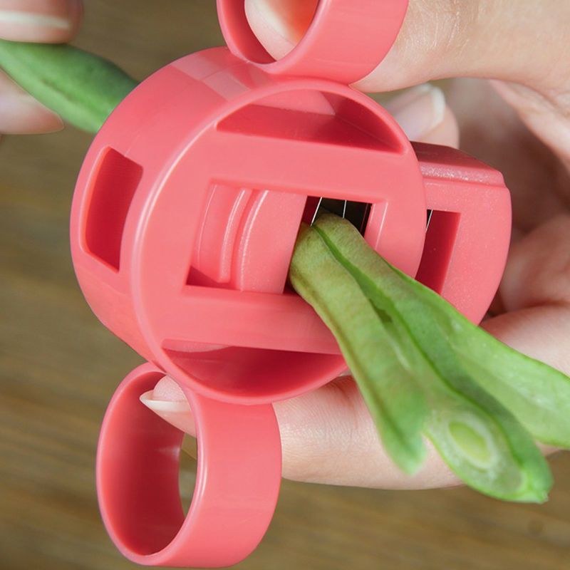 豆角切丝器家用手动多功能切菜器四季豆荷兰豆厨房小工具切丝神器