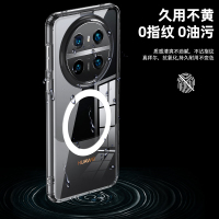 圣幻 华为冰晶护甲mate60pro手机壳电镀软壳mate60防摔硅胶软壳手机壳