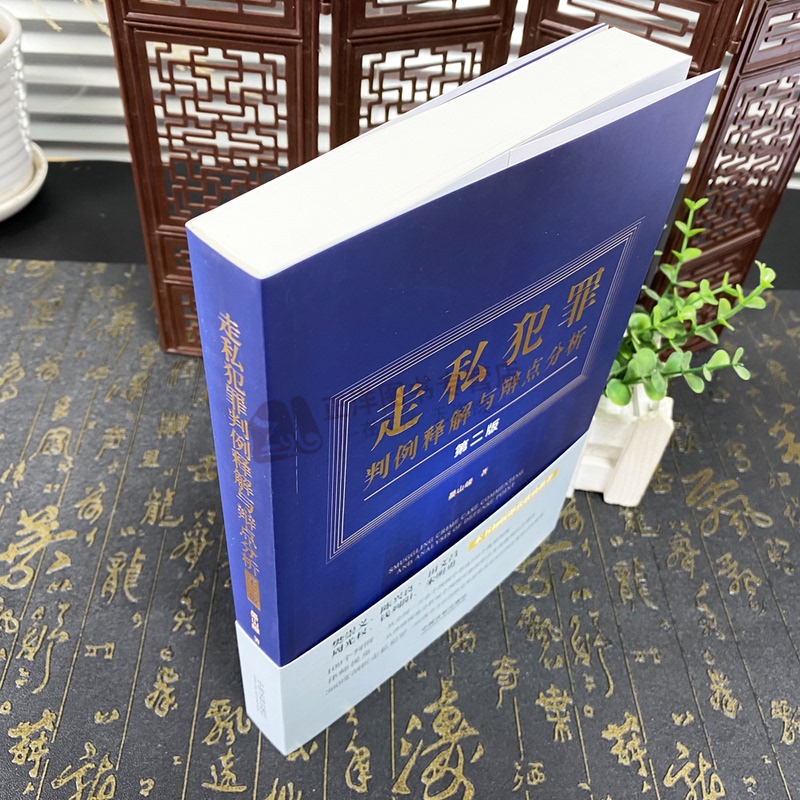 [正版]2023新书 走私犯罪判例释解与辩点分析 第二版 晏山嵘 走私犯罪 法律实务 走私罪典型判例 法制出版社978高清大图