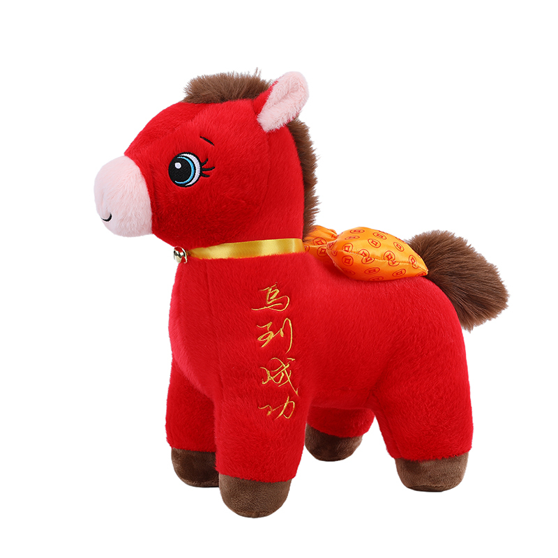 锦瑞星新年春节吉祥物公仔玩偶40cm/个