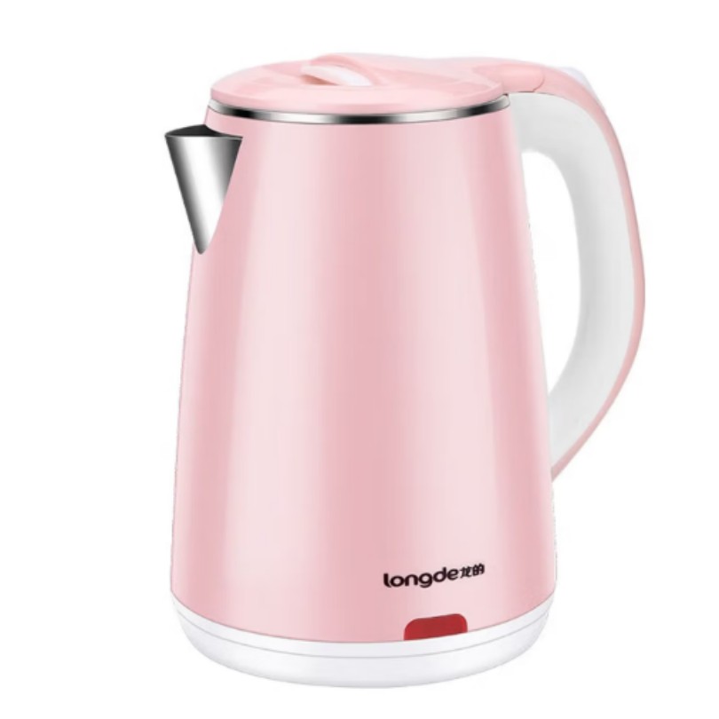 龙的电水壶 LD-SH2301 2.3L大容量 1500W速热 底盘加热 国产温控器 塑料机身 耐用安全