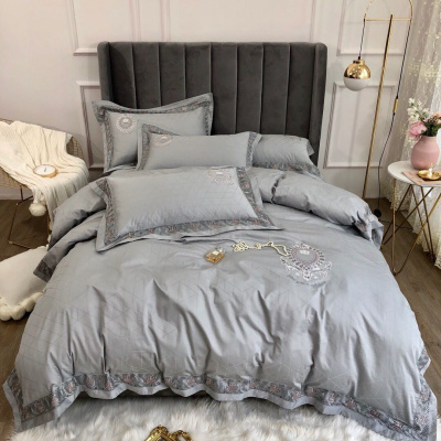 博洋京奢品牌四件套全棉纯棉小清新床单被套家纺床上用品纯棉简约套件