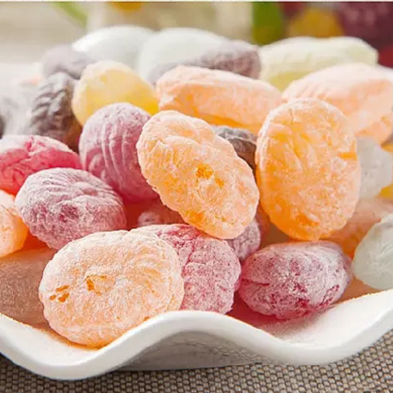 森永多乐福综合水果冰淇淋风味硬糖硬质糖果180g