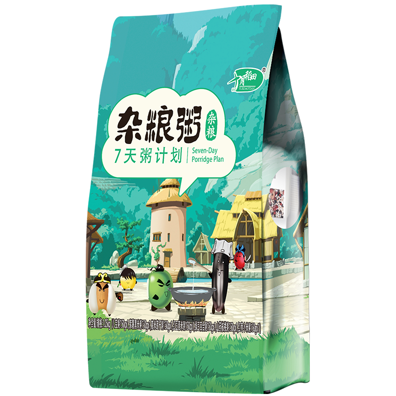 十月稻田 7天粥计划150g*7袋 1.05kg高清大图