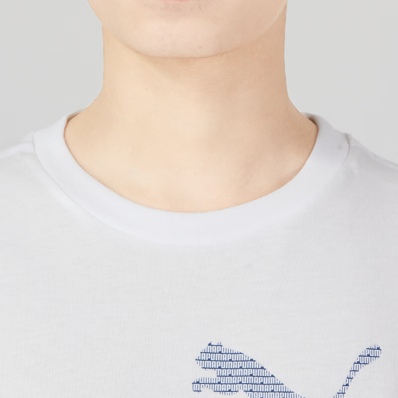 彪马(Puma)T恤男装上衣2023夏季新款运动服跑步健身训练透气宽松休闲短袖 624886-02