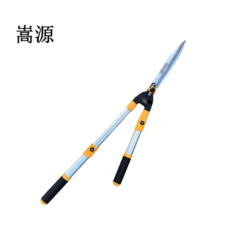 嵩源铝柄伸缩大力平剪园林剪刀草坪剪刀花卉剪刀71-93cm