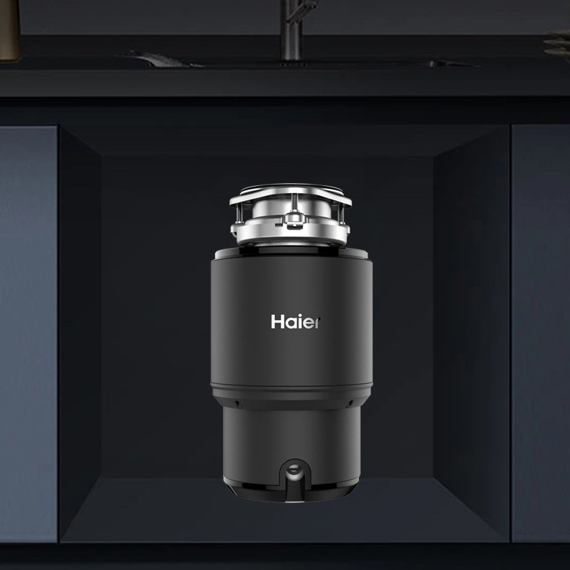 海尔(Haier) 垃圾处理器家用 厨房厨余食物湿垃圾粉碎 降噪不卡机可接洗碗机 智能尊享LD700-H1