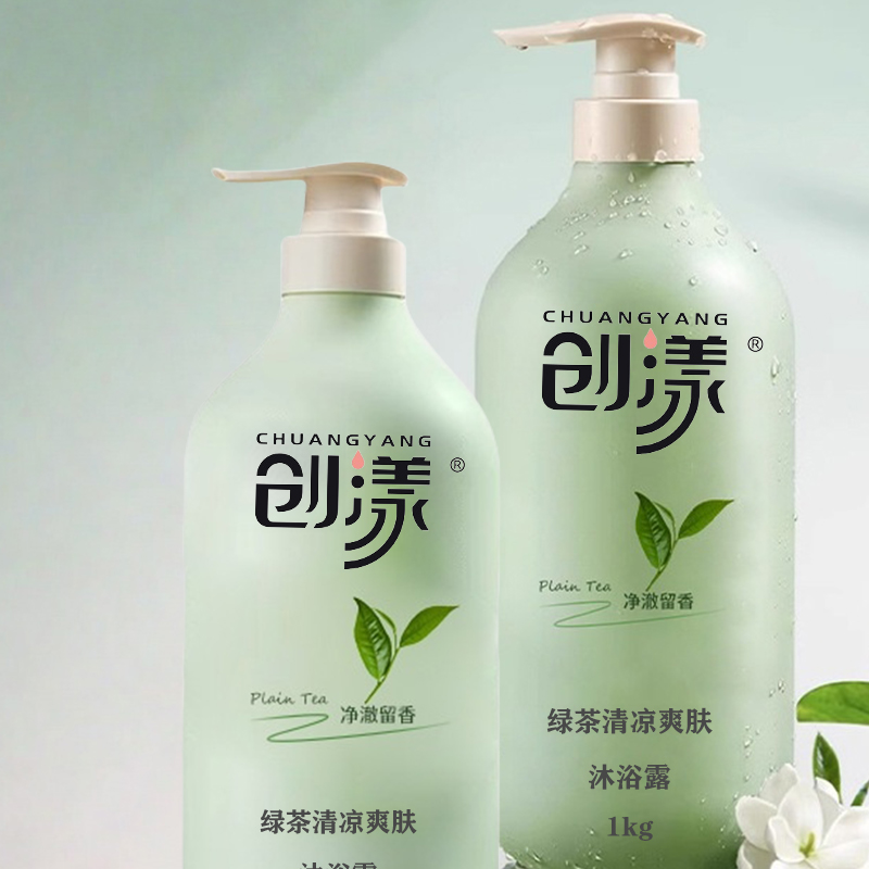 创漾 CY1073 绿茶清凉爽肤沐浴露1kg 沐浴露(计价单位:瓶)高清大图
