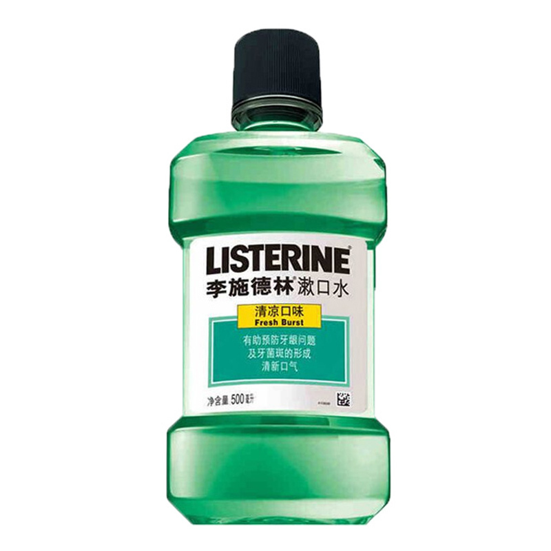 李施德林(LISTERINE)清凉口味漱口水500ml
