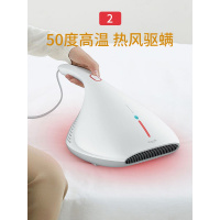 德尔玛（Deerma）仪家用床上小型去螨虫床铺紫外线机吸尘器除蝻 白色