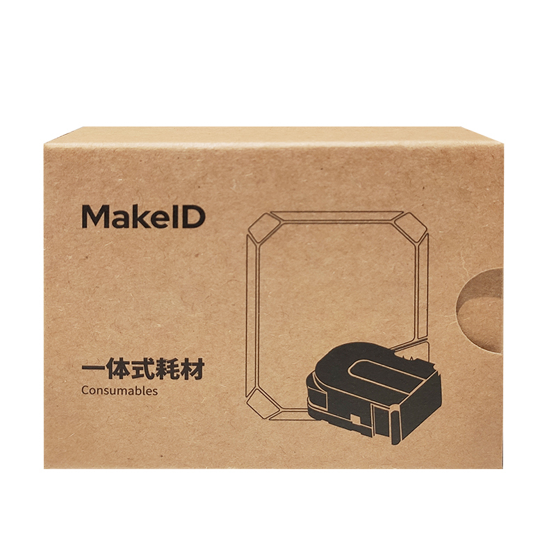 Makeid WP25-75 打印标签纸 25mm*75mm (单位:盒) 白色