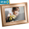 敬平欧式简约相框摆台5 6 7 8 10A4寸挂墙装饰框创意像框摆件画框 简木银灰色 7寸[可放12.7*17.8cm]