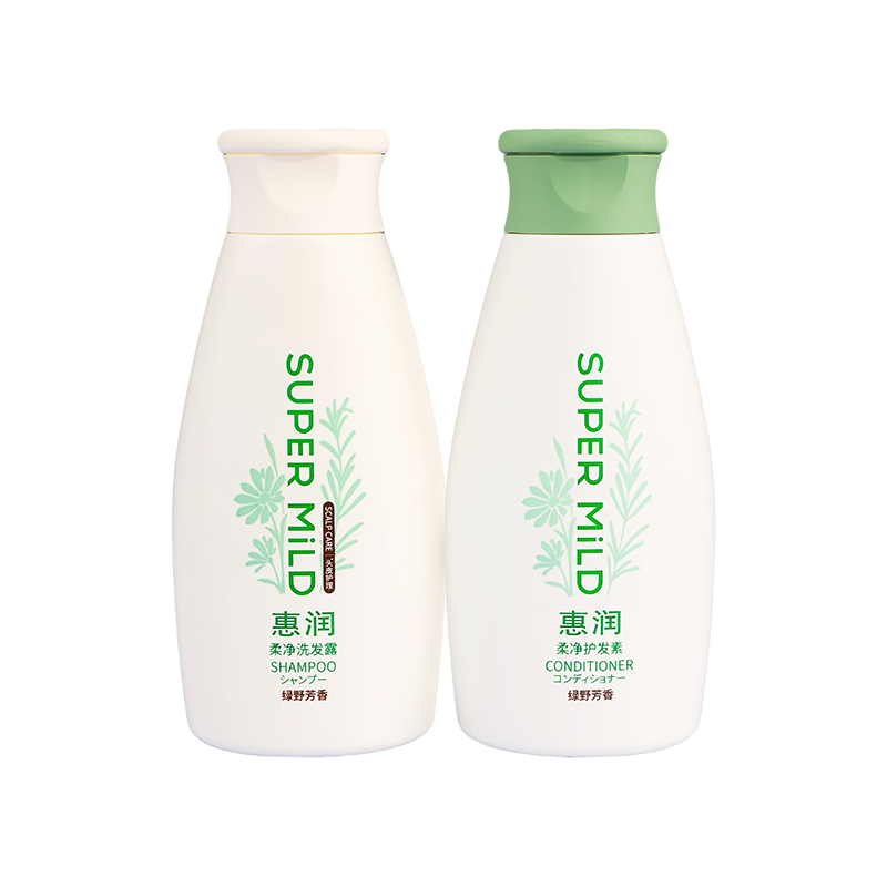 惠润洗护组合(绿野芳香)220ml*2清爽控油蓬松无硅油保湿护发洗护套装高清大图