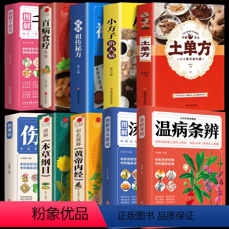 【全套10册】中医养生大全 【正版】百病食疗大全书彩图解中医养生大全食谱调理抖音同款健康食疗百科全书四季家庭营养健康保健