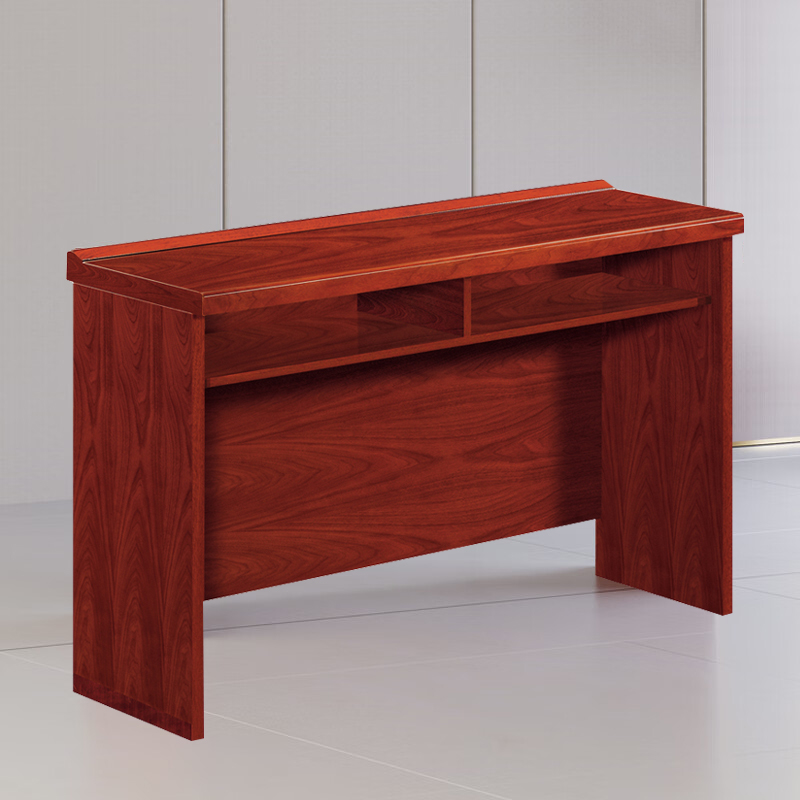 鑫金虎(XIN JIN HU)油漆会议桌培训桌条桌演讲台长条桌两人位1.2m高清大图