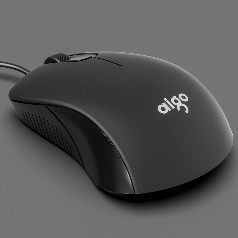 爱国者(AIGO) 4D安静通用USB 鼠标 办公室游戏通用鼠标 Q21