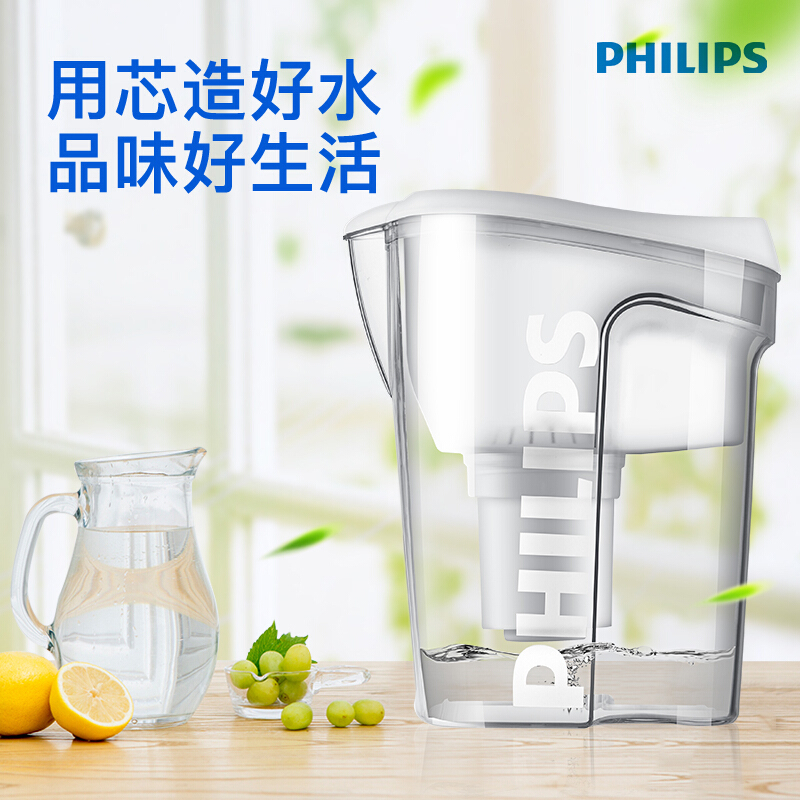 飞利浦(PHILIPS) WP4200/00净水壶 家用滤水壶 净水器