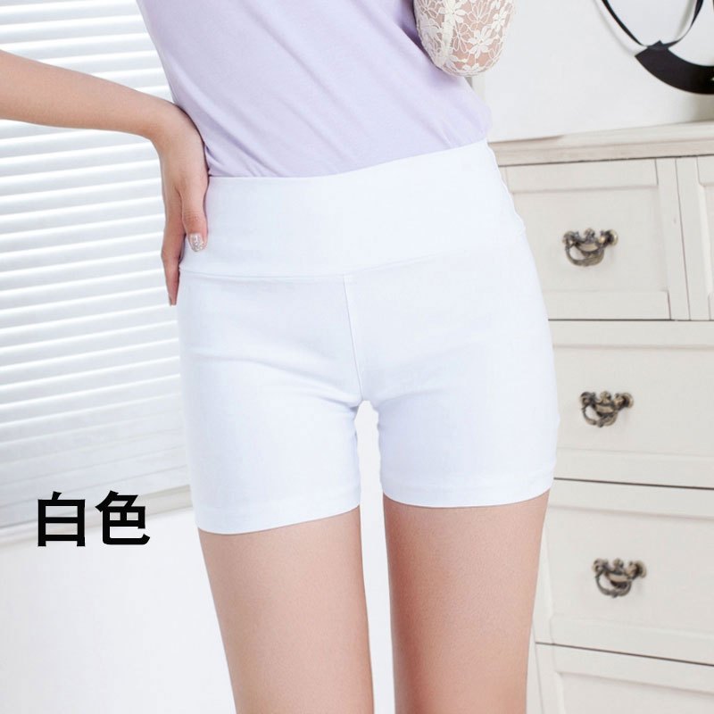 SUNTEK打底短裤女夏季薄款可外穿紧身高腰弹力大码安全裤防走光jk不卷边休闲裤