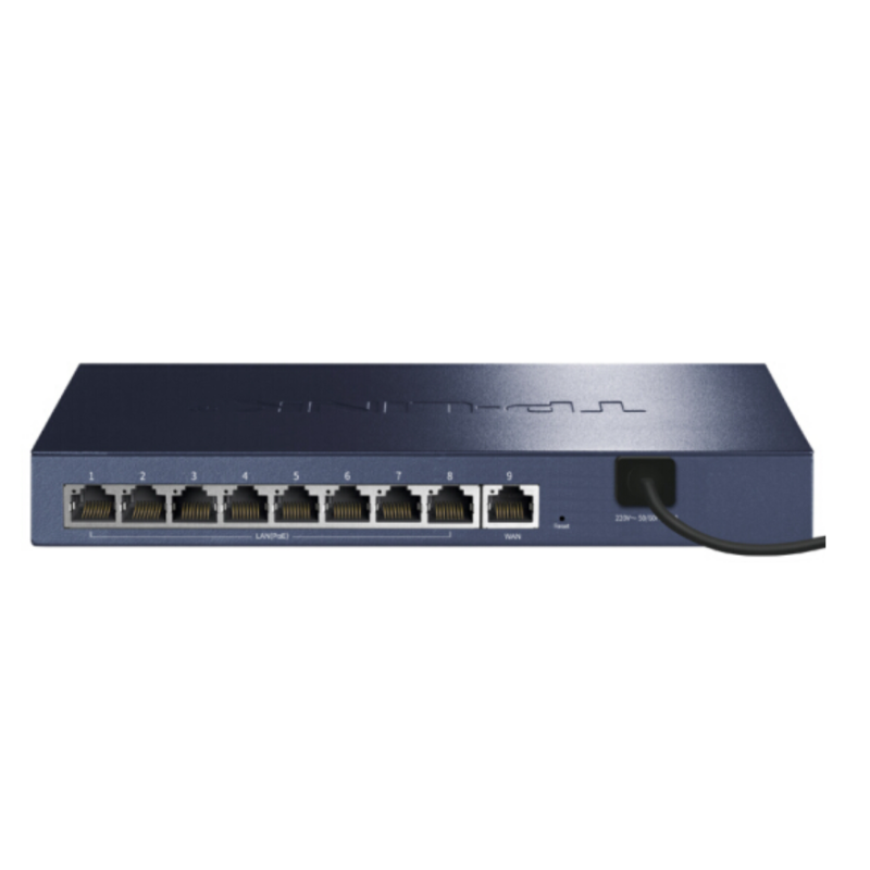TP-LINK TL-R479GP-AC企业级VPN路由器 9口千兆 带机50 POE供电【CCSM，起订量10个】