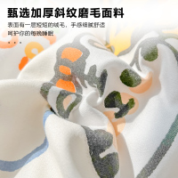 南极人(NanJiren)家纺 床上四件套虎年大吉卡通可爱磨毛套件学生少女宿舍三件套