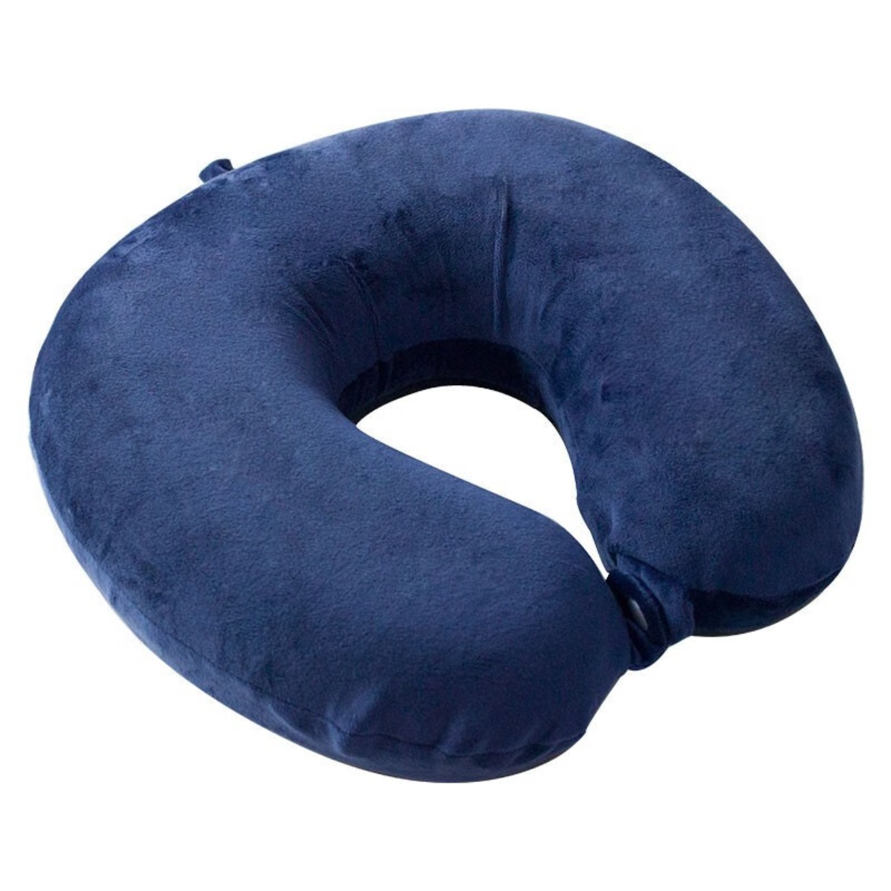 安巢家居(ANCHOW)U型枕头记忆棉护颈旅行枕午睡枕颈枕办公室头枕靠枕靠垫 U型枕AW10213/蓝色高清大图