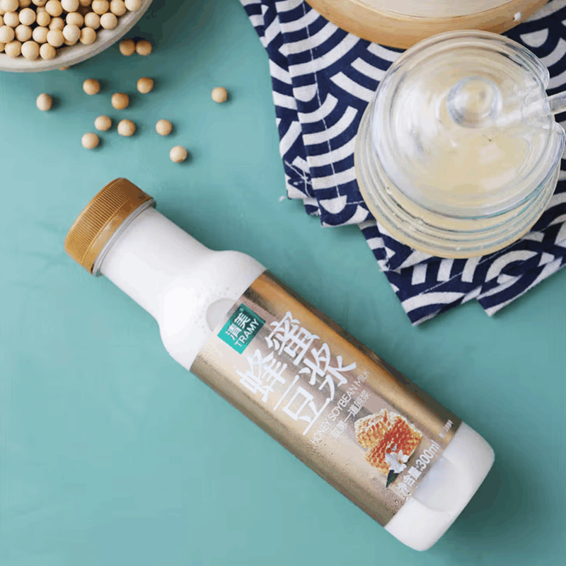 清美豆浆300ml*24瓶整箱装图片