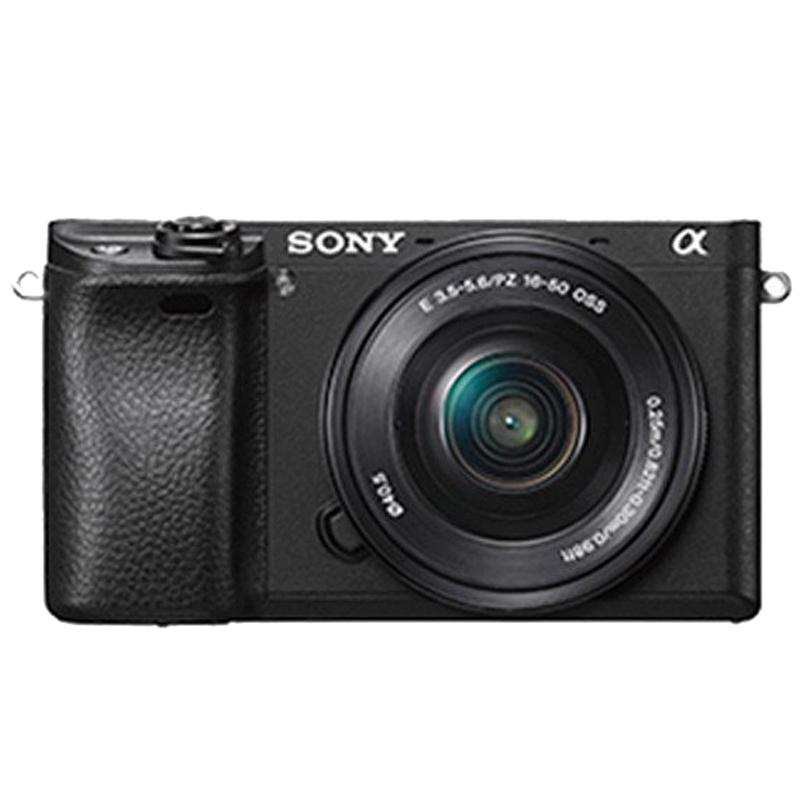 索尼(SONY)ILCE A6300黑色(16-50mm)数码微单相机 单镜头套装 约2420万像素