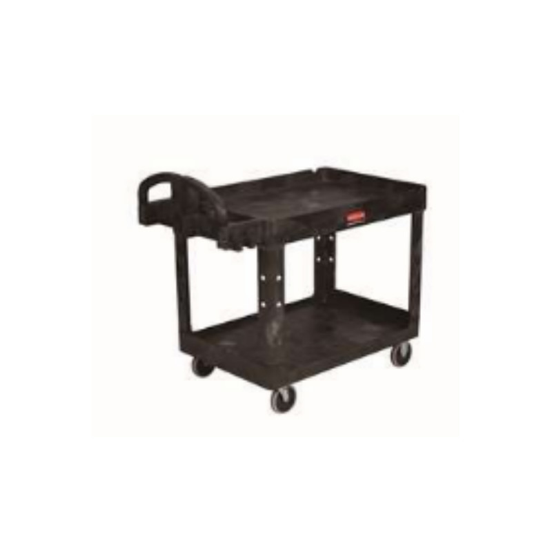 乐柏美 Rubbermaid 电子电工工具乐柏美rubbermaid Fg45bla 二层工作车 价格图片品牌报价 苏宁易购苏宁自营