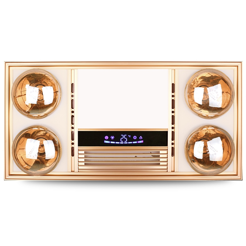 古达灯暖浴霸卫生间浴室排气扇集成吊顶嵌入式三合一取暖灯浴霸