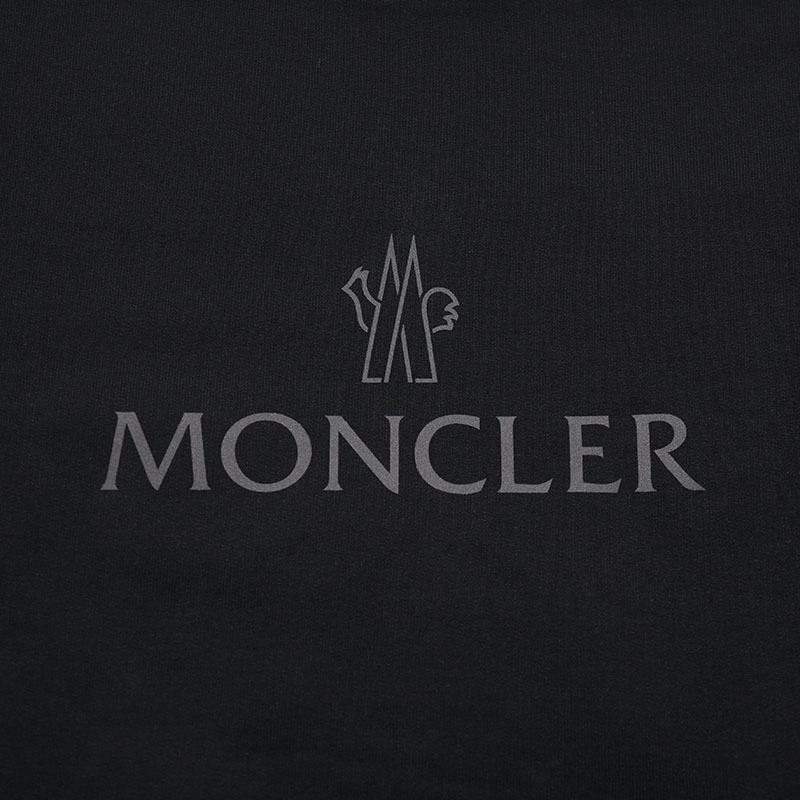 盟可睐/蒙口 moncler 男士棉质宽松版圆领长袖卫衣运动衫 i1 091 8g