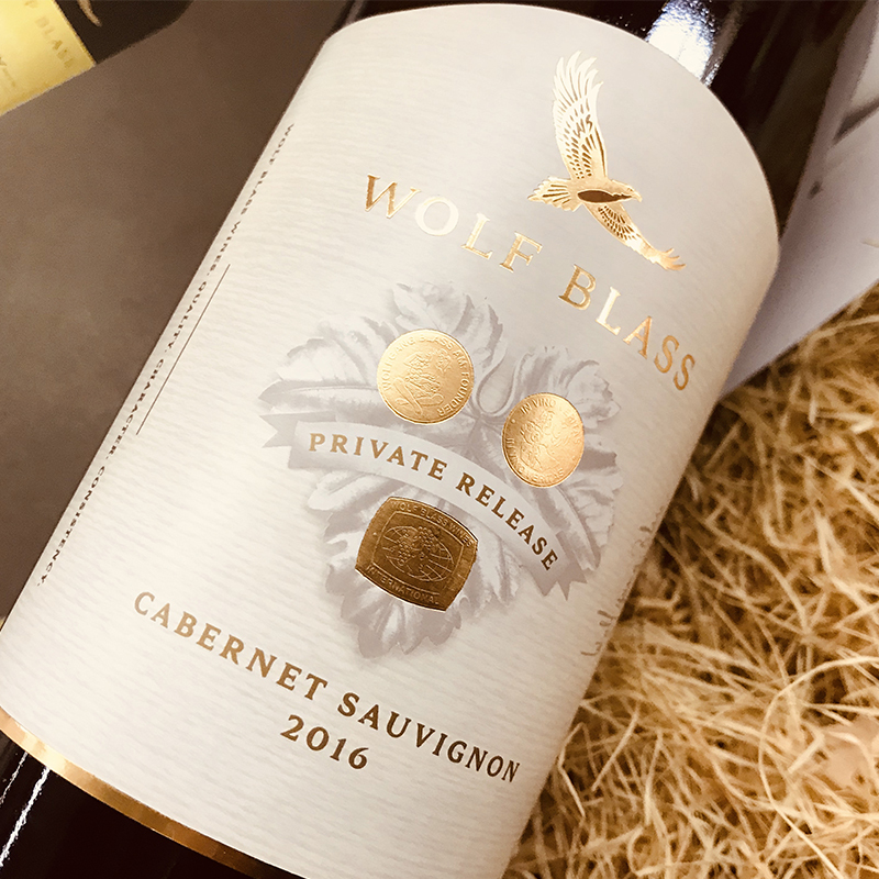 Wolf Blass纷赋酒庄珍藏赤霞珠干红葡萄酒750ML（六瓶装）